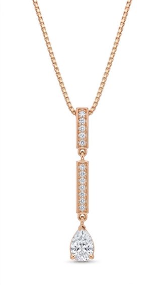 Collana Giorgio Visconti Donna in Oro rosa Diamante 0.28 Ct GR39507D - GR39507D